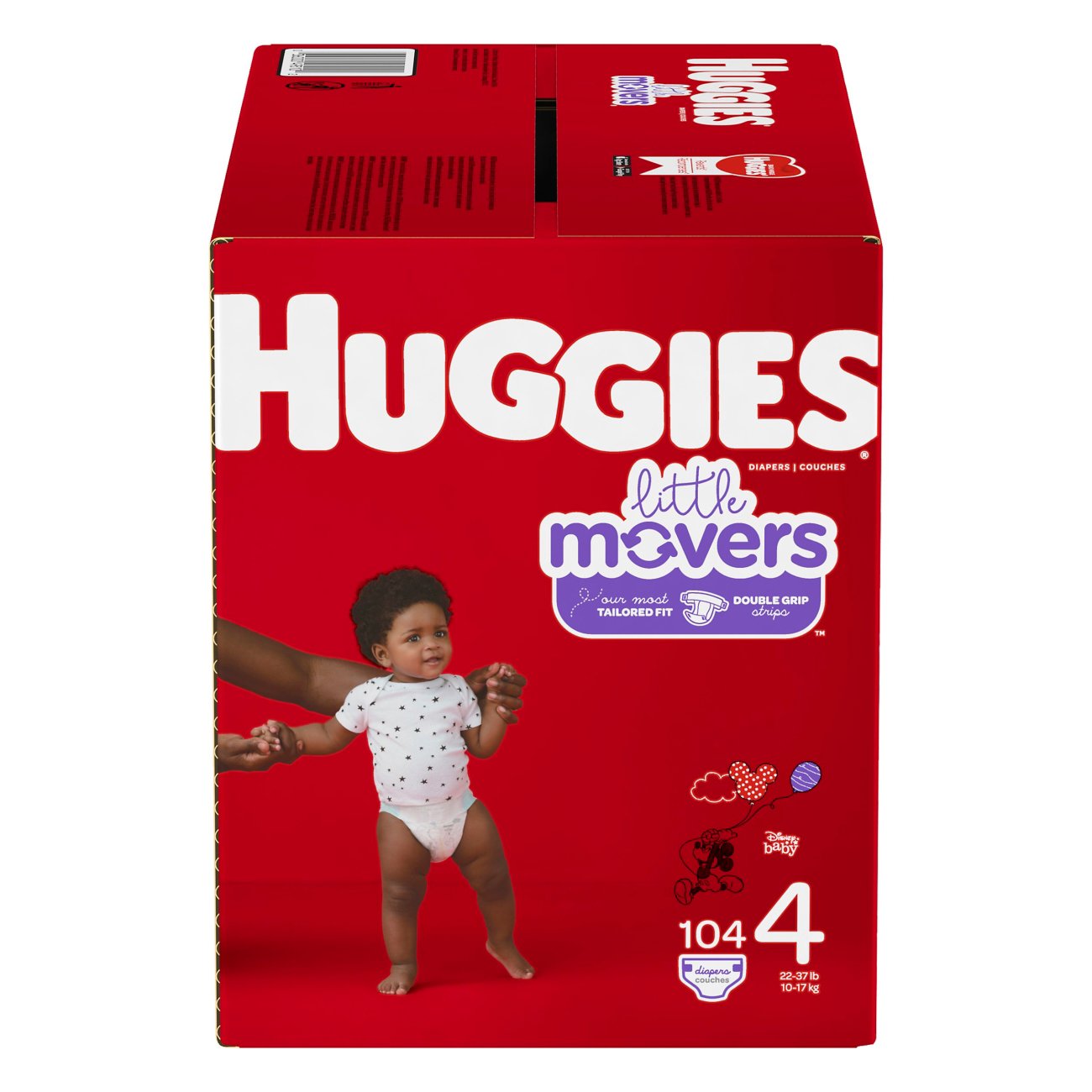 Huggies Little Movers Baby Diapers - Size 7 - Shop Diapers at H-E-B