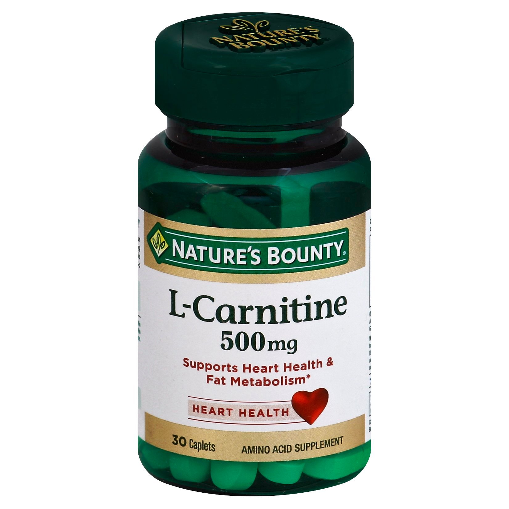 Nature's Bounty LCarnitine 500 mg Caplets Shop Diet & fitness at HEB