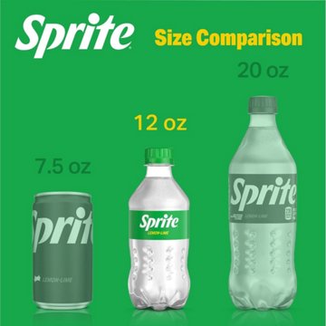 Sprite Lemon-Lime Soda 12 oz Bottles