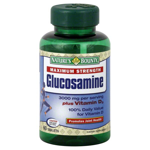 Natures Bounty Maximum Strength Glucosamine 3000 Mg Plus