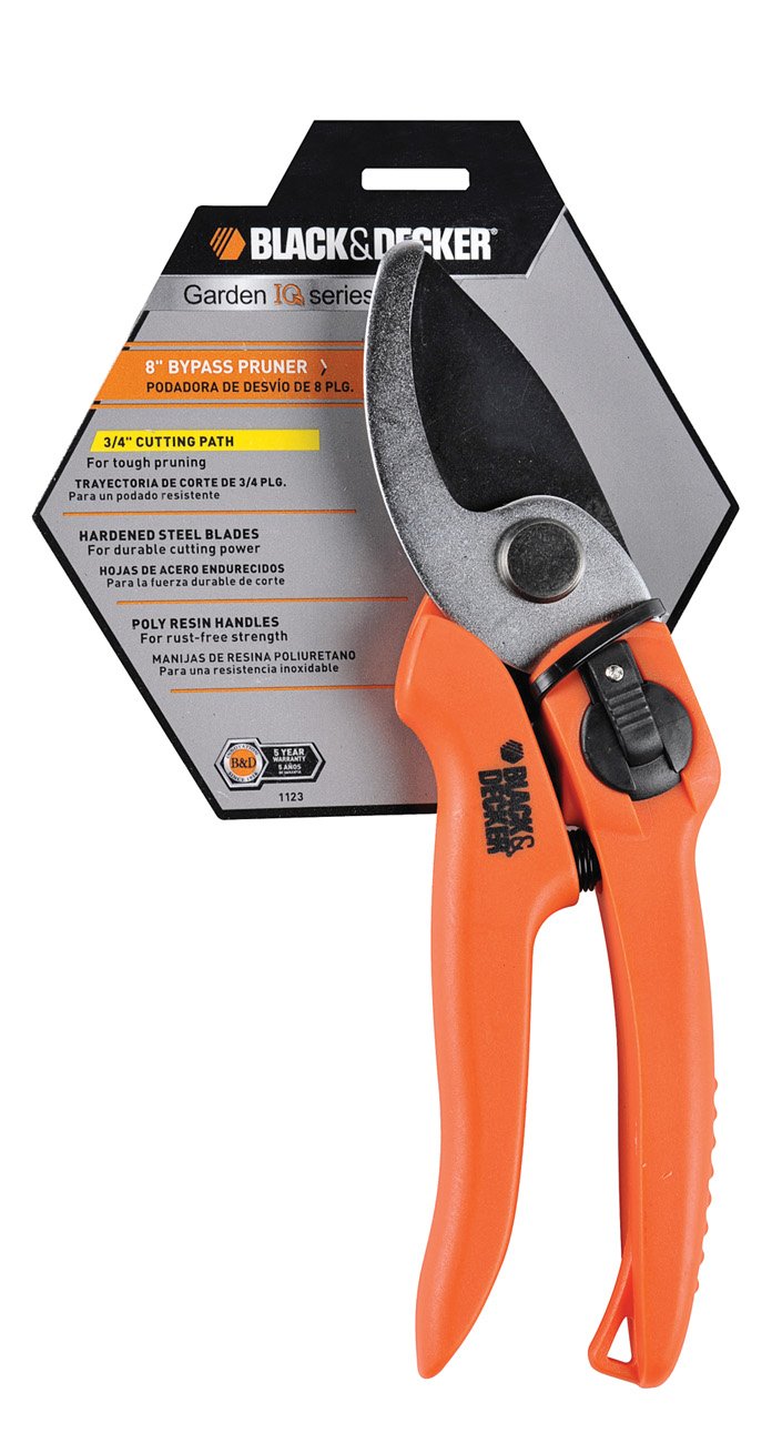 Black & Decker 8" Bypass Pruner Shop Garden Tools at HEB