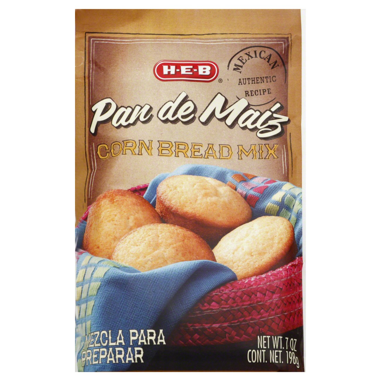 H-E-B Pan De Maiz Corn Bread Mix - Shop Baking Ingredients At H-E-B