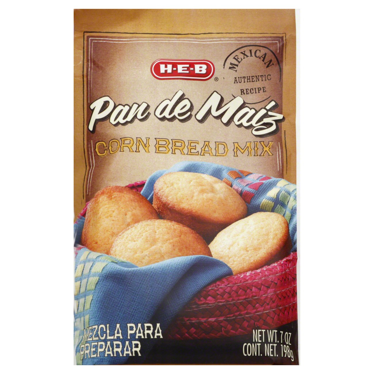 HEB Pan de Maiz Corn Bread Mix Shop Baking Mixes at HEB
