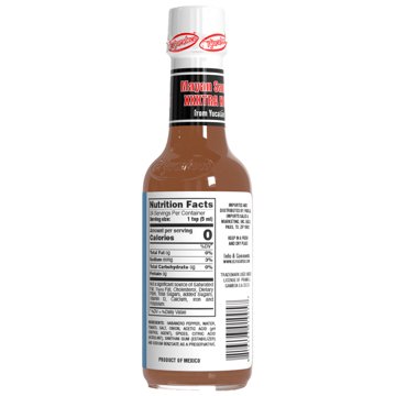 El Yucateco Chile Habanero XXXtra Hot Sauce, 4 oz
