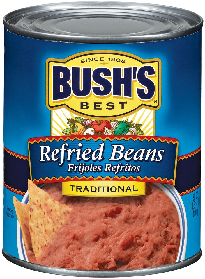 Bush's Best Traditional Refried Beans Shop Beans & Legumes at HEB