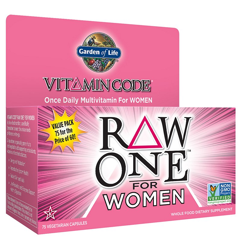 Garden Of Life Vitamin Code Raw One Capsules For Women Shop Vitamins Supplements At H E B