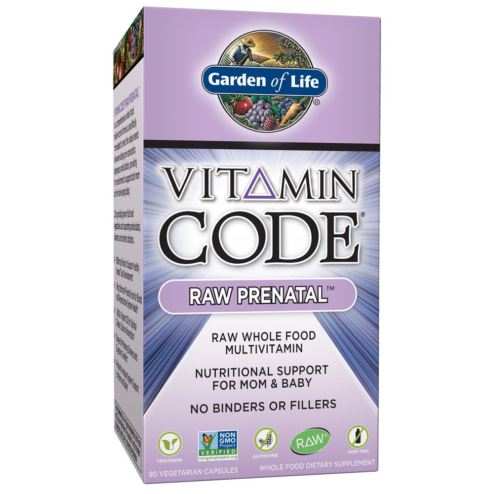 Garden of Life Vitamin Code Raw Prenatal Multivitamin Capsules - Shop ...