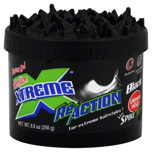Wet Line Xtreme Re Action Spike 10+ Black Ultimate Hold Styling