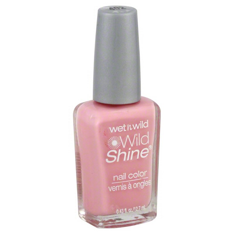 Wet n Wild Wild Shine Tickled Pink Nail Color - Shop Nails at H-E-B