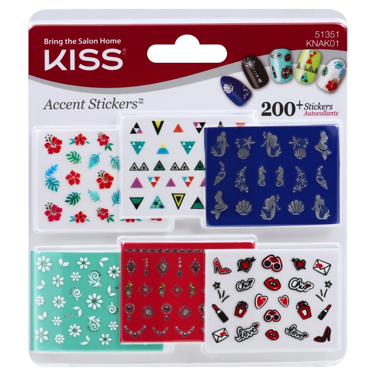 Kiss nail clearance stickers