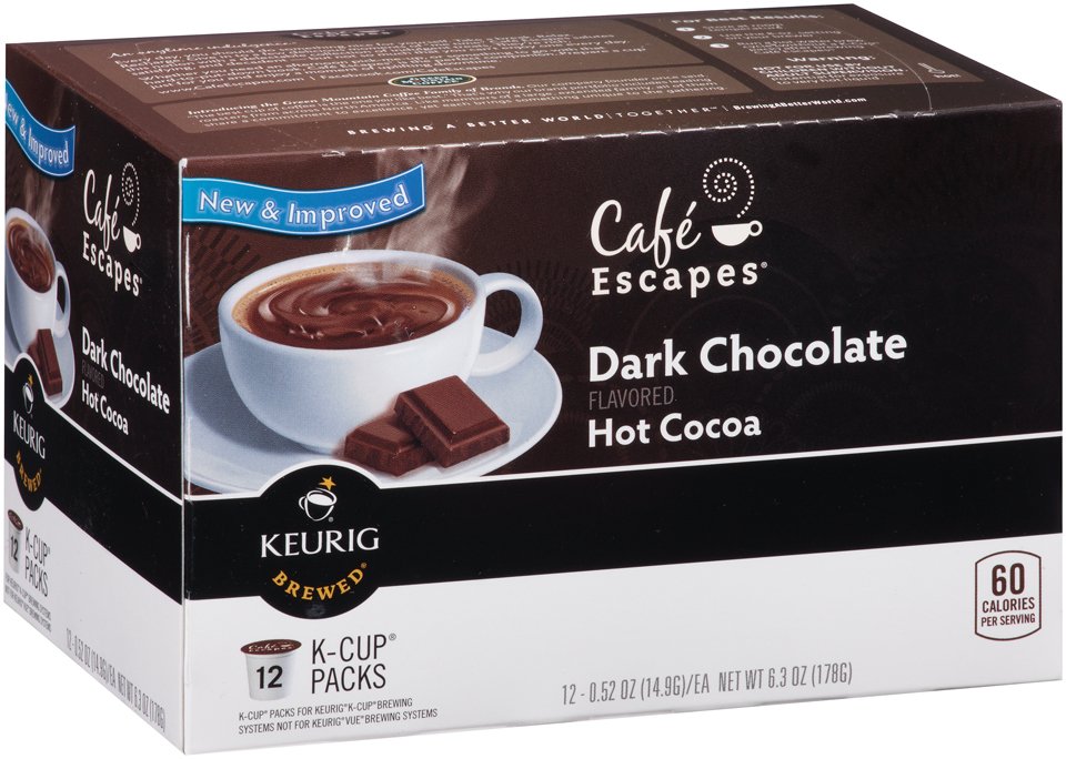 dark hot chocolate k cups