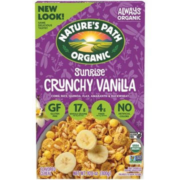 Nature's Path Organic Crunchy Vanilla Sunrise Cereal