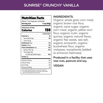 Nature's Path Organic Crunchy Vanilla Sunrise Cereal