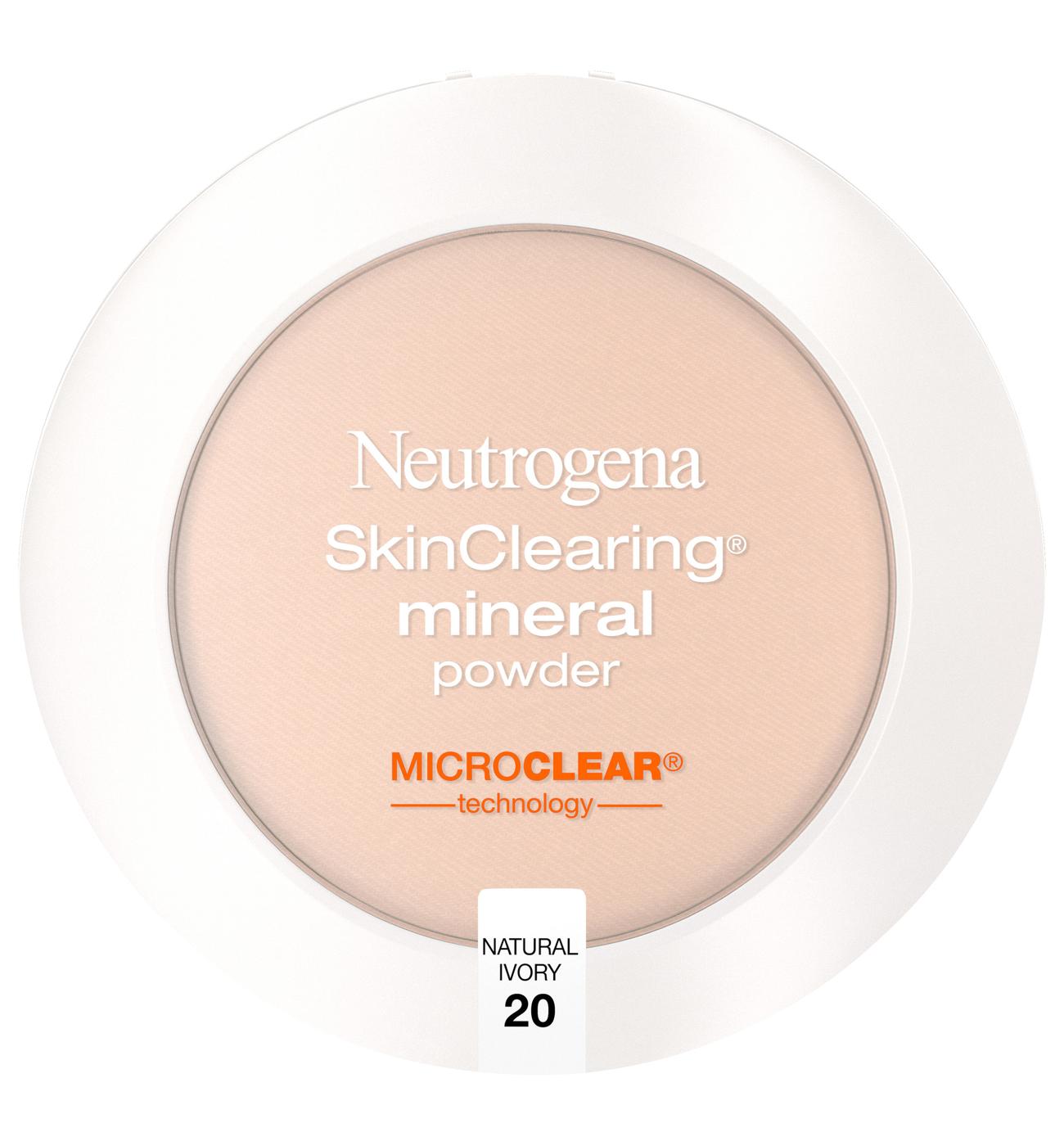 Neutrogena Skinclearing Mineral Powder - 20 Natural Ivory; image 1 of 5