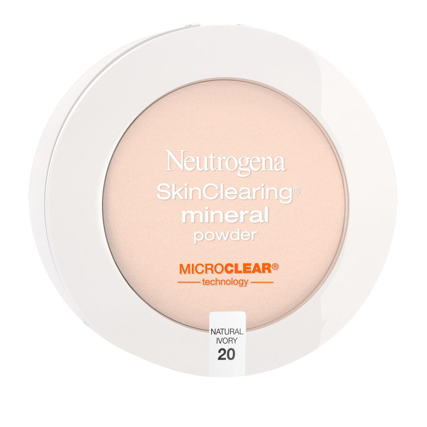 Neutrogena Skinclearing Mineral Powder - 20 Natural Ivory; image 3 of 5