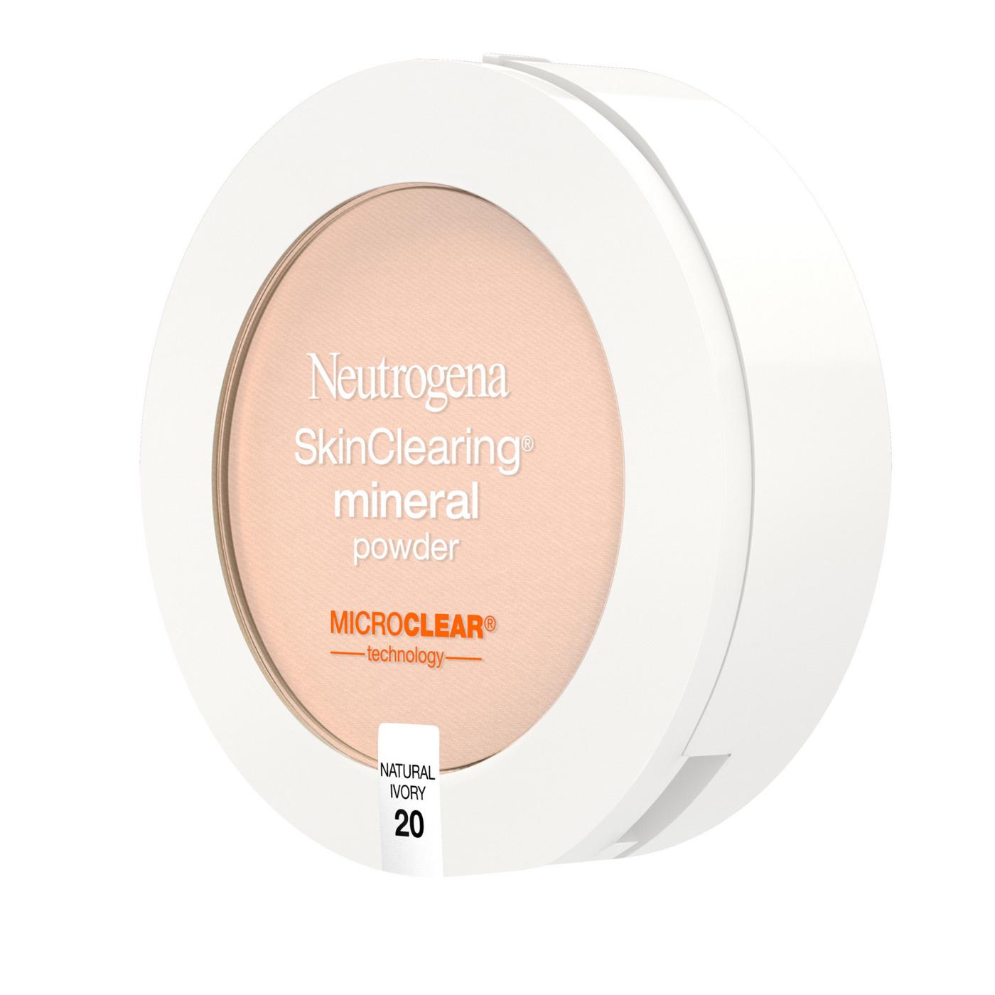 Neutrogena SkinClearing Mineral Acne Powder - Natural Ivory 20; image 6 of 6