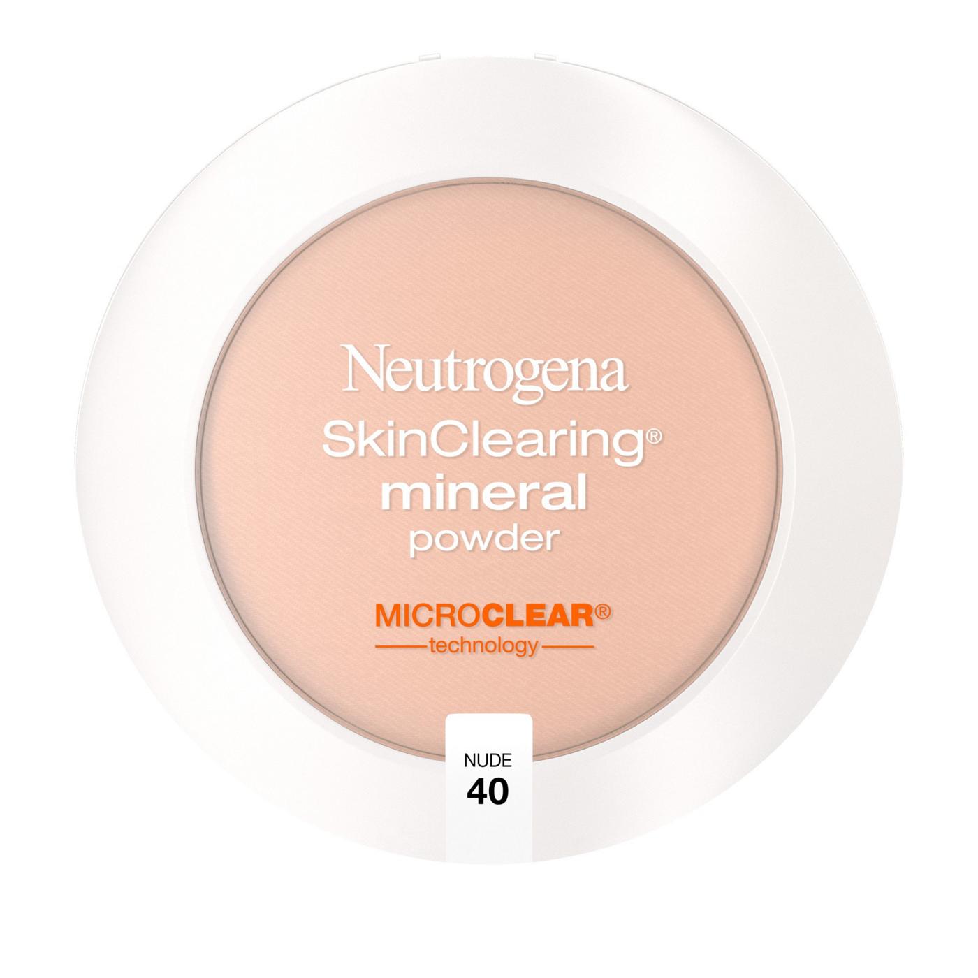 Neutrogena Skinclearing Mineral Powder 40 Nude; image 1 of 5