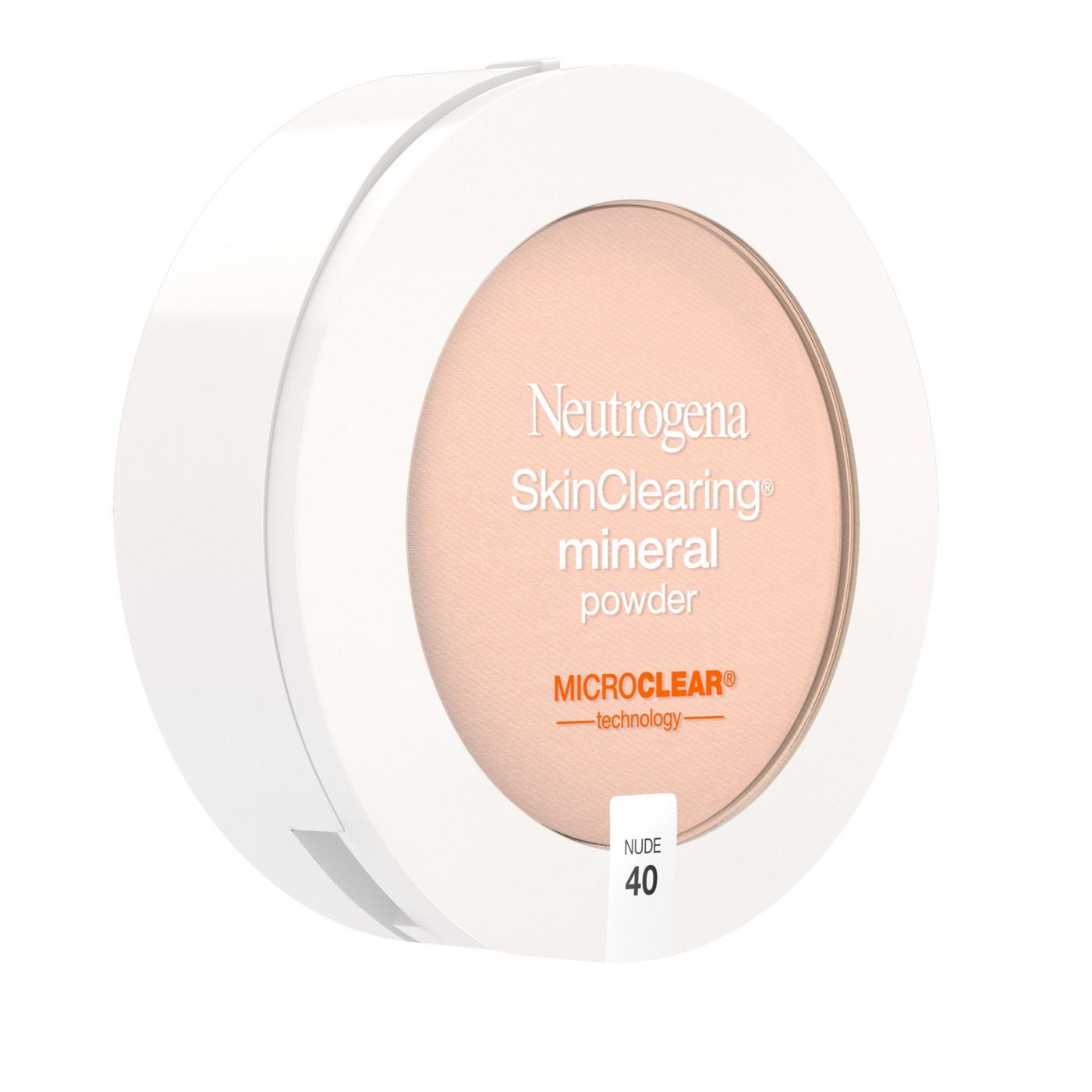 Neutrogena Skinclearing Mineral Powder 40 Nude; image 2 of 5