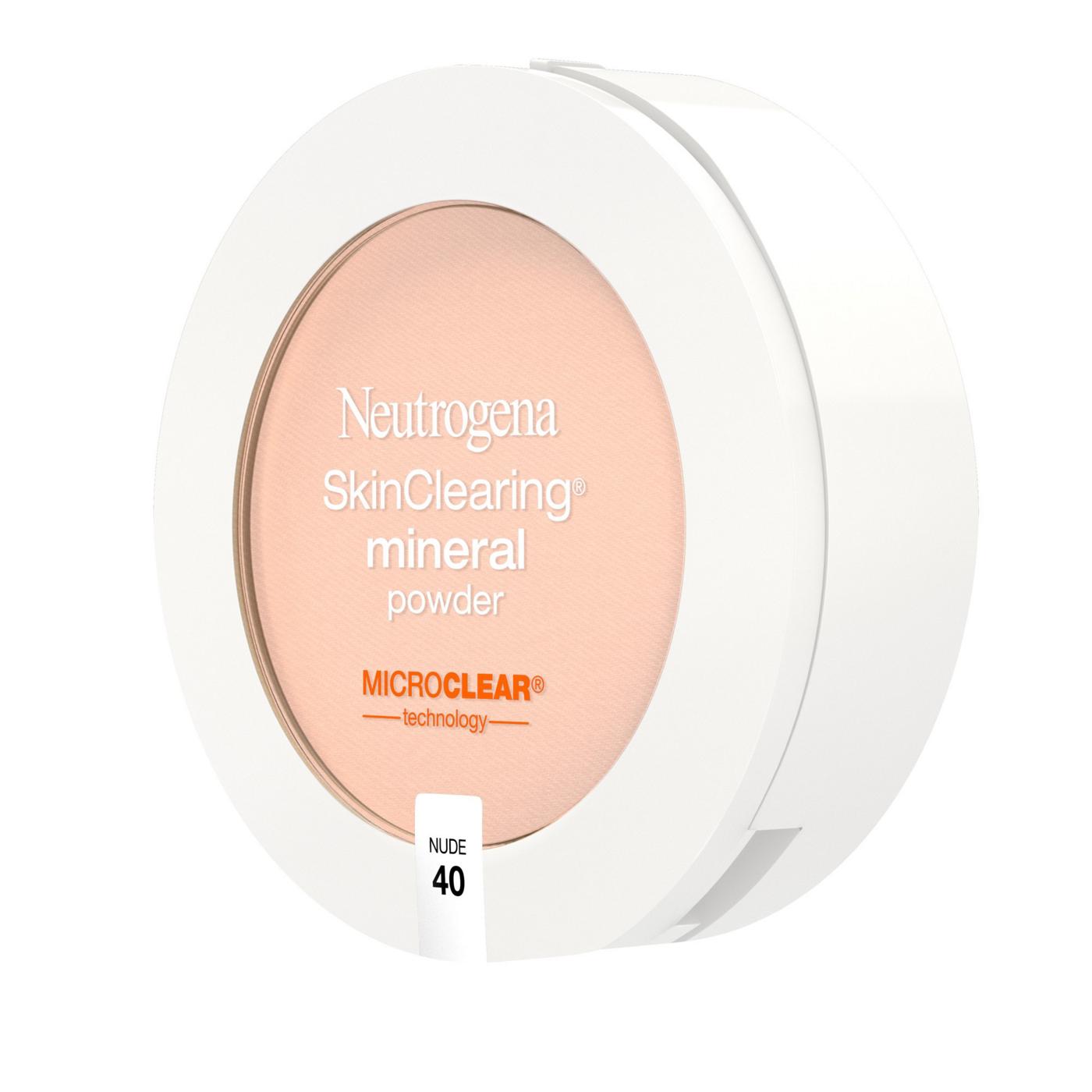 Neutrogena Skinclearing Mineral Powder 40 Nude; image 5 of 5