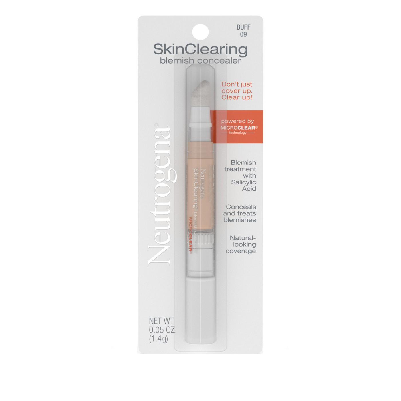 Neutrogena SkinClearing 09 Buff Blemish Concealer; image 1 of 5