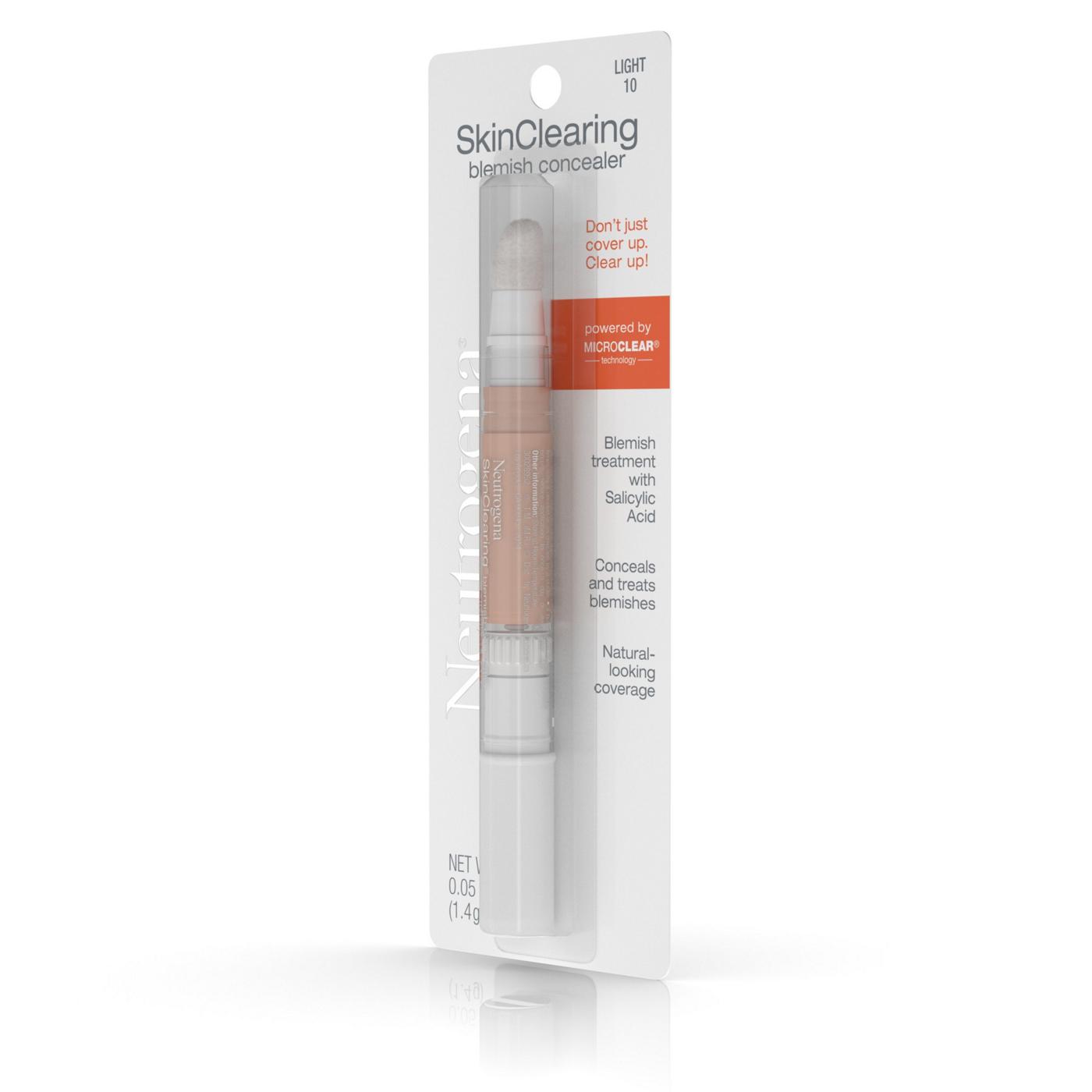 Neutrogena SkinClearing 10 Light Blemish Concealer; image 2 of 4