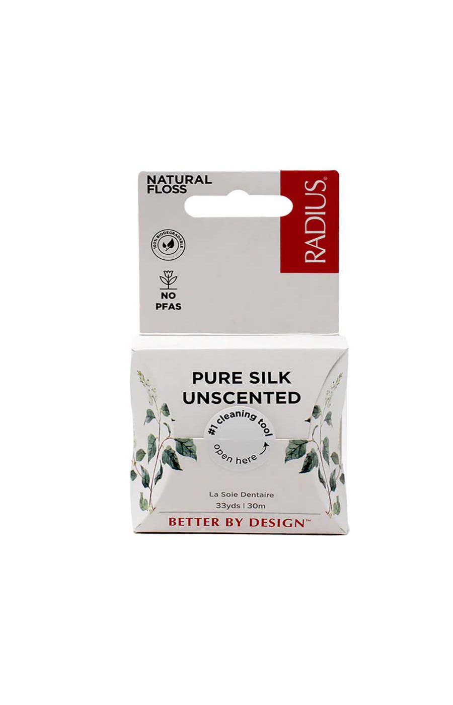 Radius Pure Silk Unscented Natural Floss; image 1 of 3