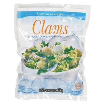 Oyster Bay Whole Cooked Clams, 16 oz