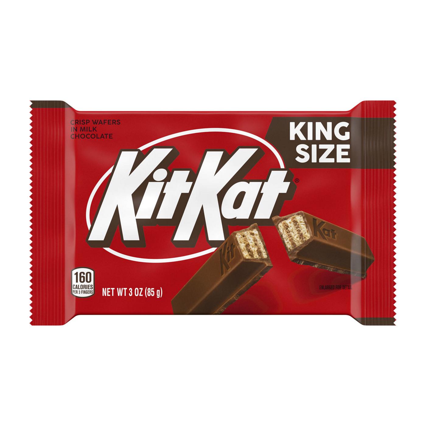 Kit Kat Milk Chocolate Wafer Candy Bar King Size Shop Candy At H E B