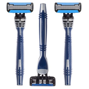Hill Country Essentials 5 Blade Disposable Men’s Maxus Razors, 3 ct