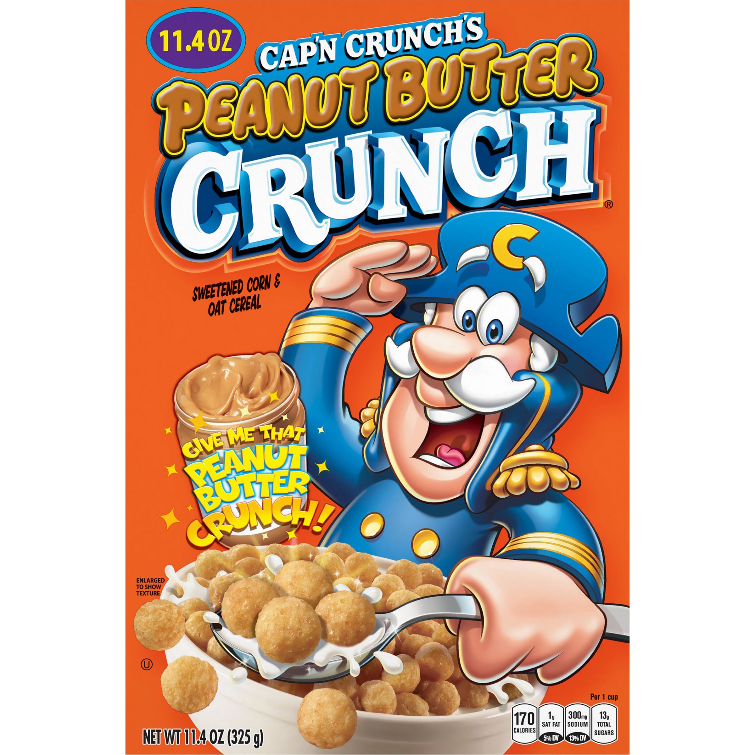 Cap N Crunch Peanut Butter Crunch Cereal Shop Cereal At H E B