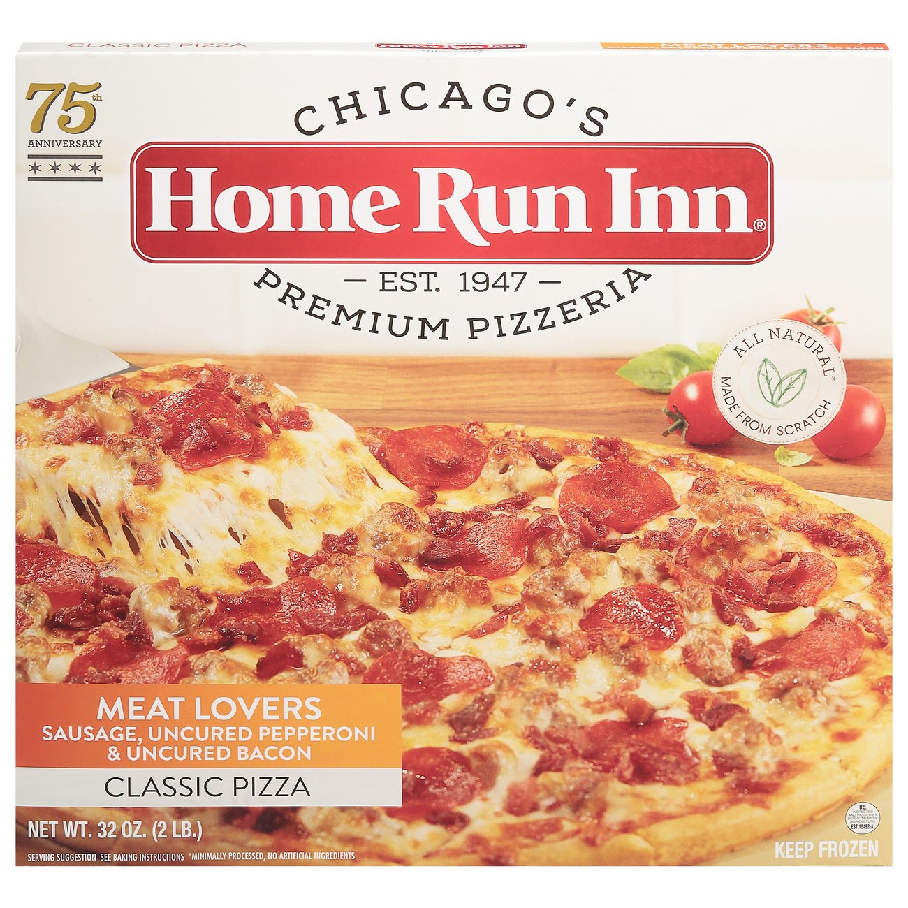 Red Baron Brick Oven Crust Pepperoni Pizza - Shop Pizza at H-E-B