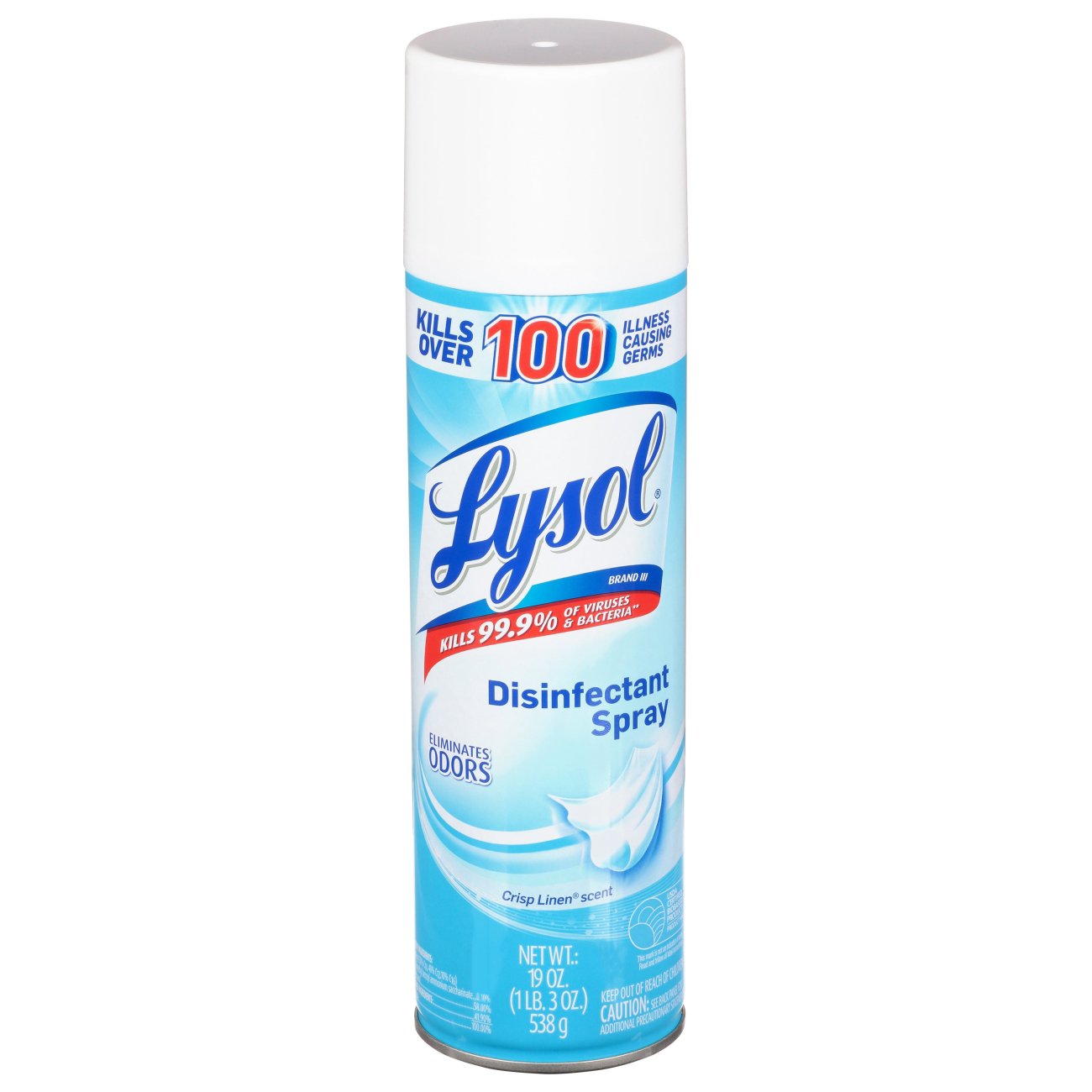 Lysol Crisp Linen Scent Disinfectant Spray - Shop Air Fresheners at H-E-B