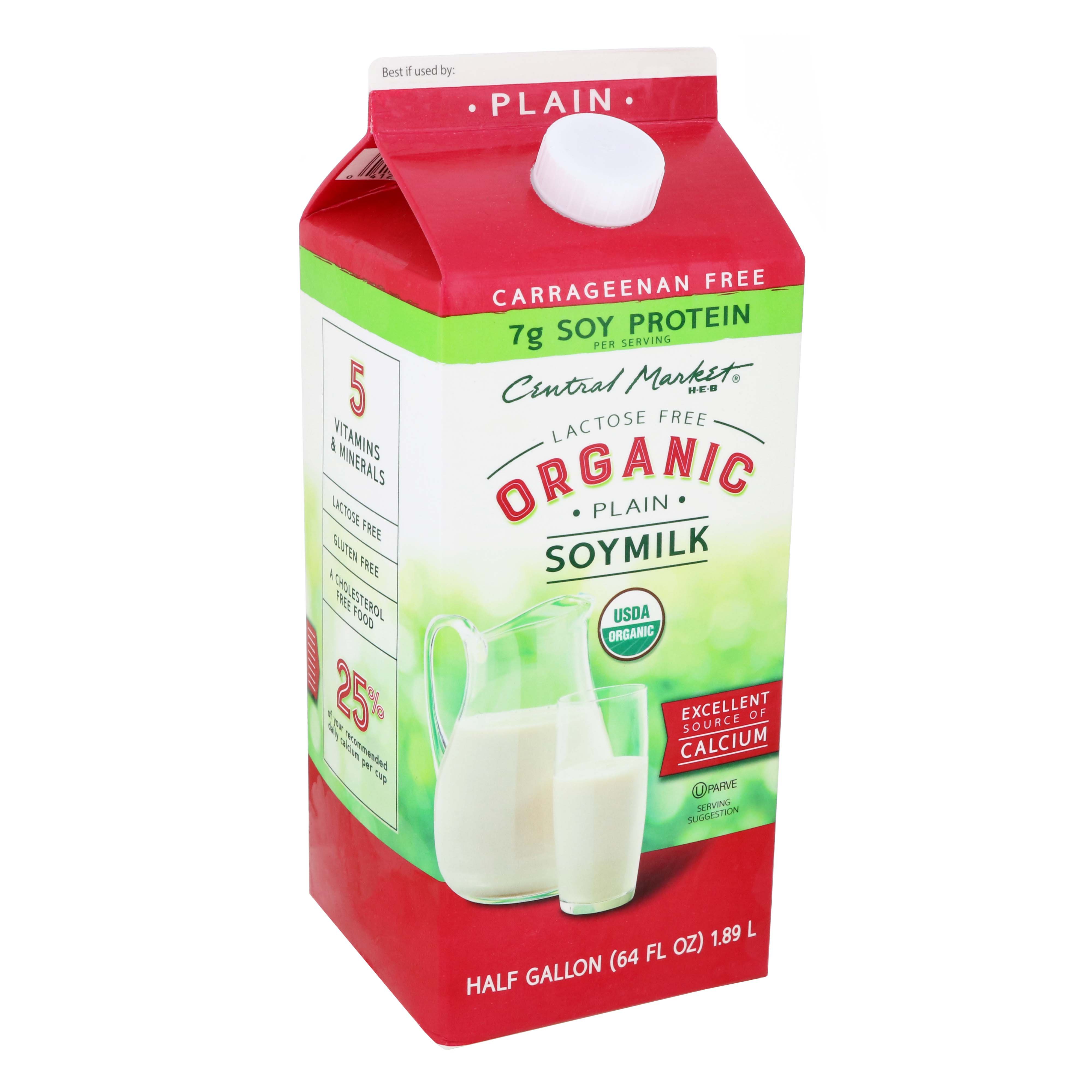 Central Market Organics Plain Soy Milk Shop Milk at HEB