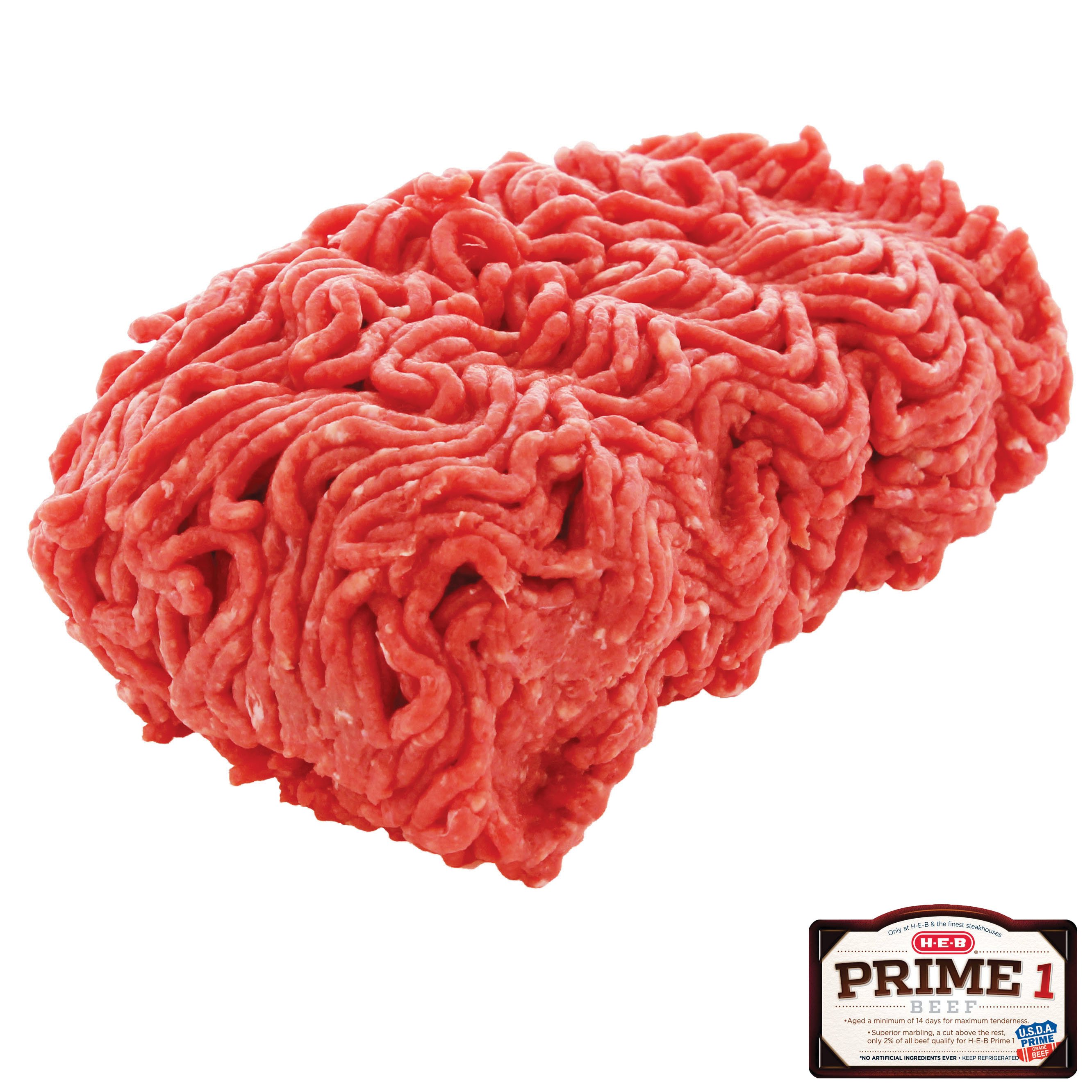 H-E-B Prime 1 Beef Ground Chuck 80% Lean, Service Case - Shop Beef At H-E-B