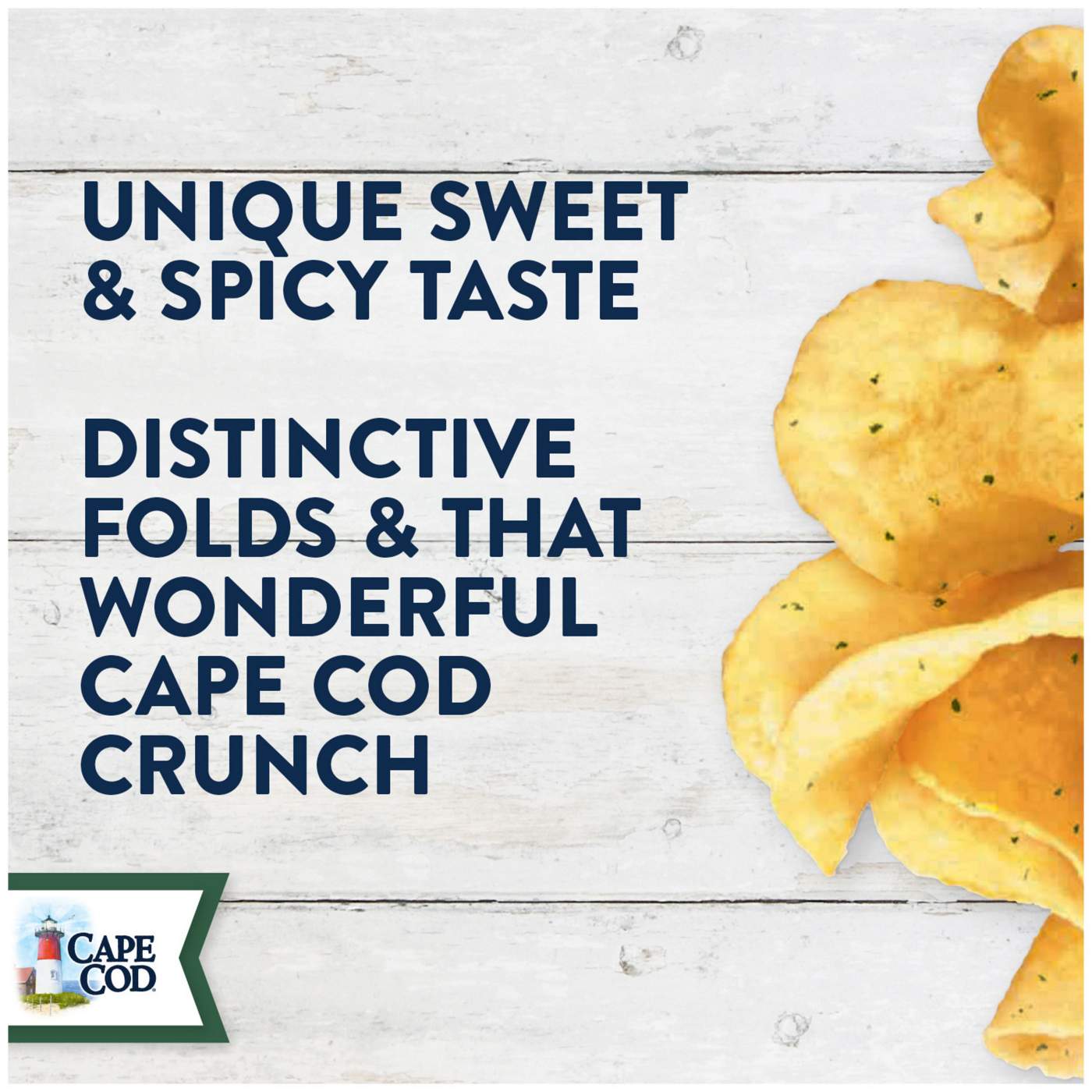 Cape Cod Sweet & Spicy Jalapeno Kettle Cooked Potato Chips; image 2 of 10