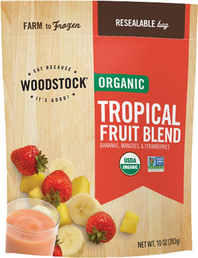 Woodstock Organic Tropical Fruit Blend, 10 oz | Central Market - Really ...