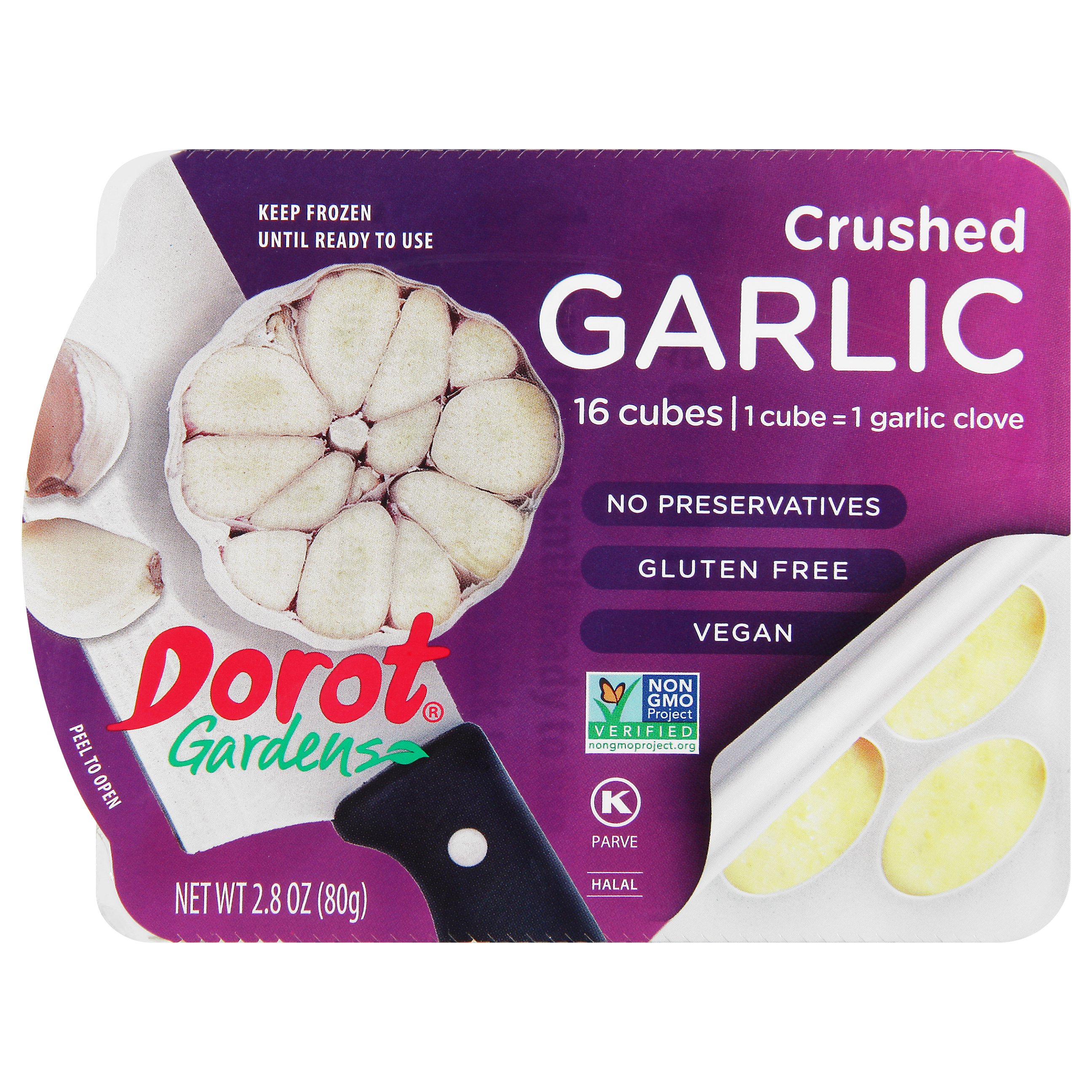 Dorot Cubes Crushed Garlic – Koshco Superstore