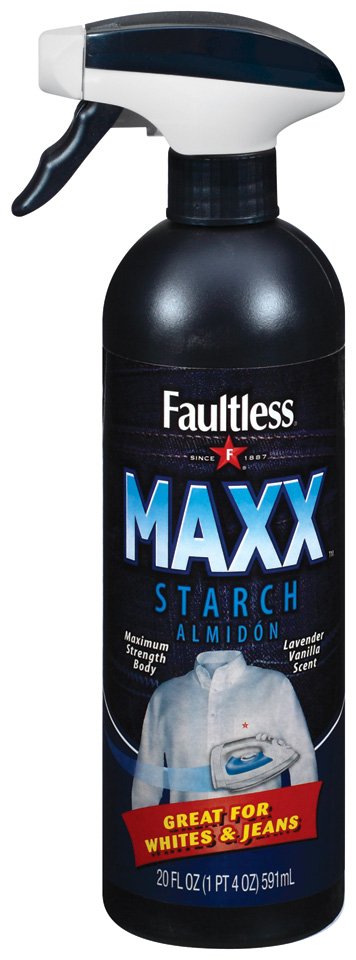 Faultless Lavender Scent Ironing Spray Starch 20 oz, Cleaning