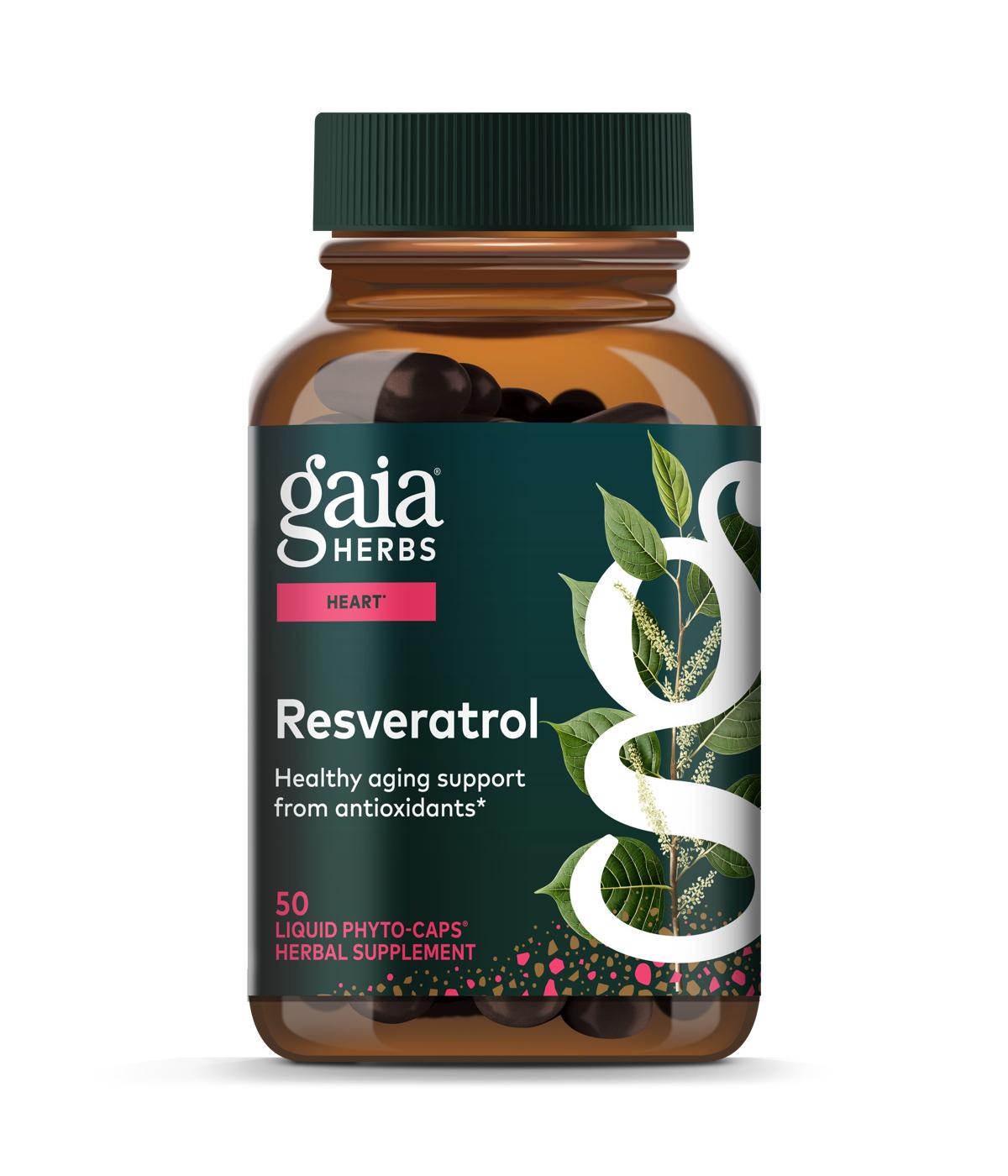 Gaia Herbs DailyWellness Resveratrol 150 Liquid Phyto-Caps; image 1 of 3