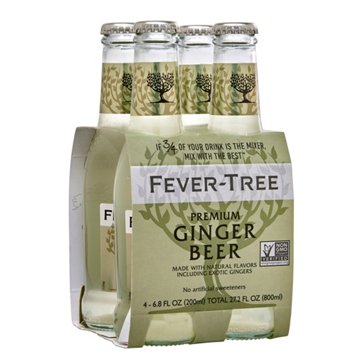 Fever-Tree Premium Ginger Beer 4 pk Bottles, 6.8 oz