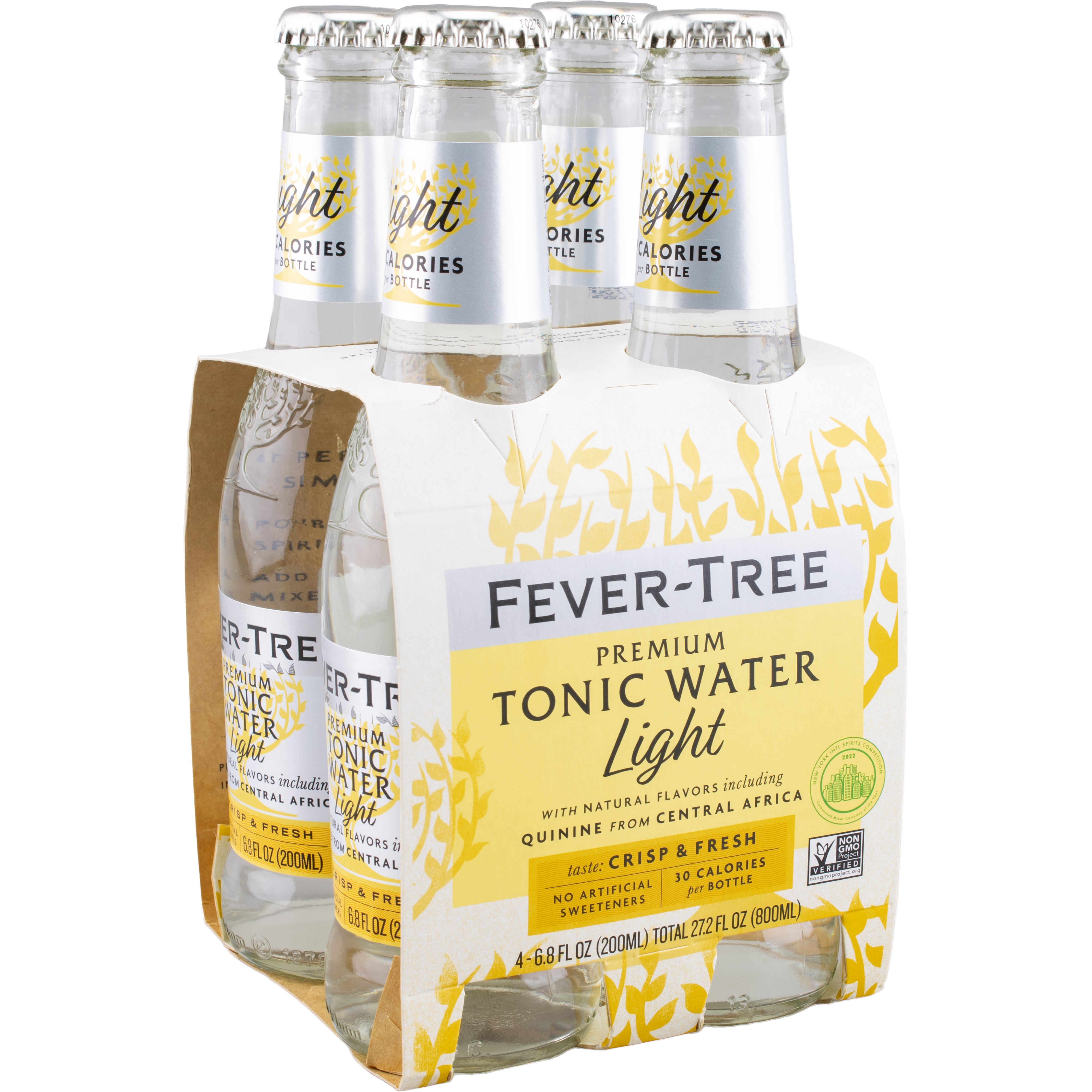 FeverTree Refreshingly Light Indian Tonic Water 4 pk Bottles Shop Water at HEB
