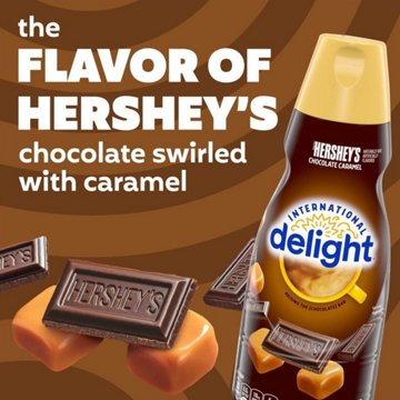 International Delight Coffee Creamer - Hershey's Chocolate Caramel, 32 oz