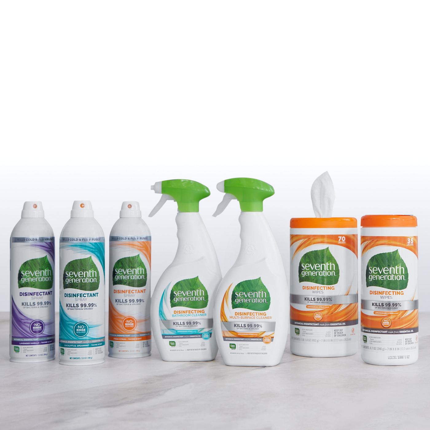 Seventh Generation Disinfecting Multi-Surface Cleaner; image 3 of 9