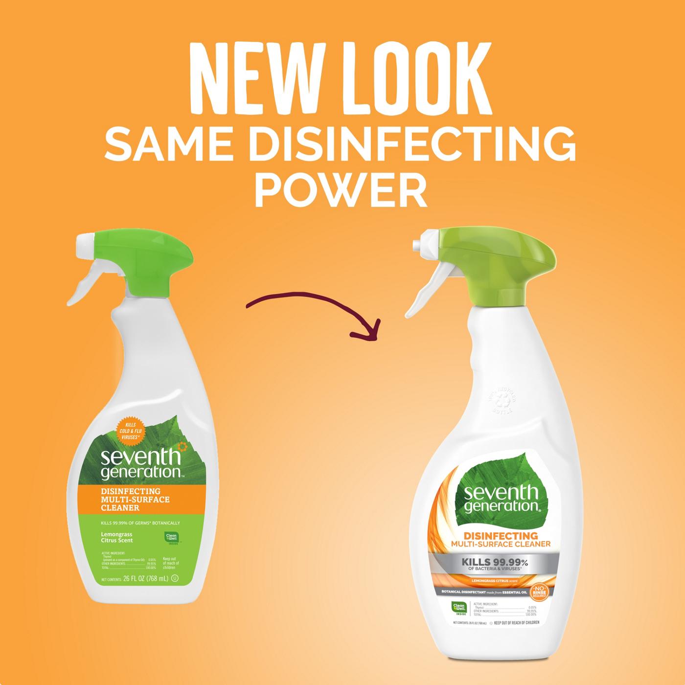 Seventh Generation Disinfecting Multi-Surface Cleaner; image 6 of 9