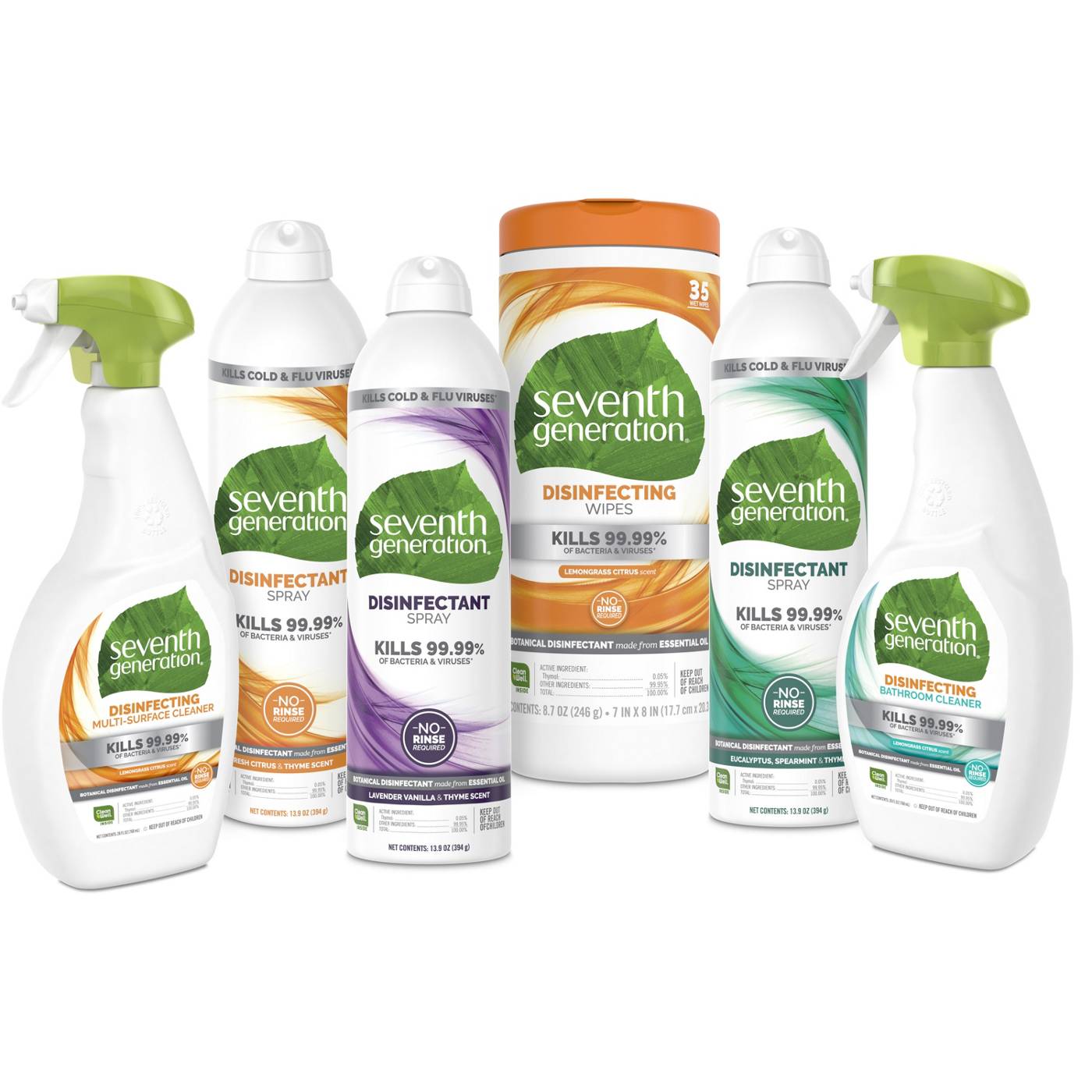 Seventh Generation Disinfecting Multi-Surface Cleaner; image 9 of 9