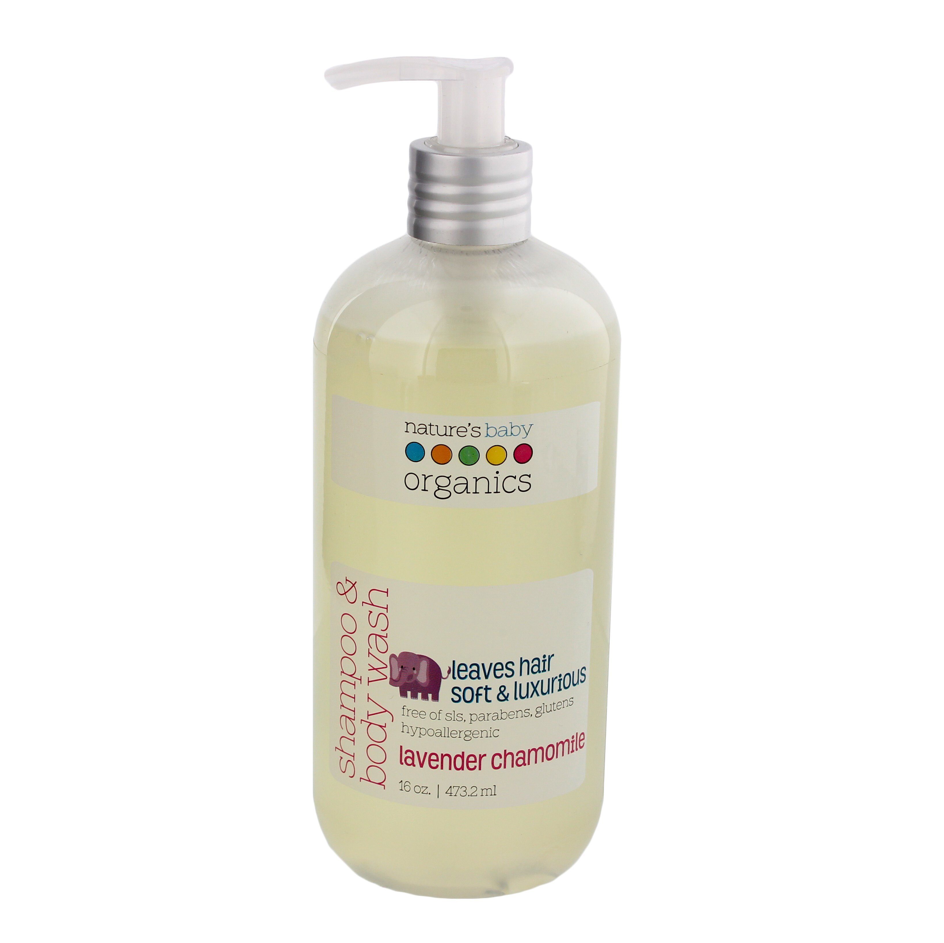 Nature's Baby Organics Lavender Chamomile Shampoo & Body Wash Shop