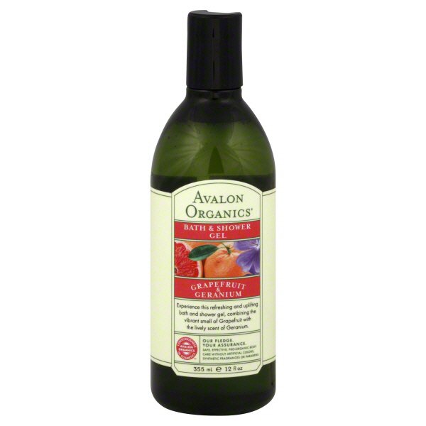 Avalon Organics Grapefruit and Geranium Bath and Shower Gel Shop Body