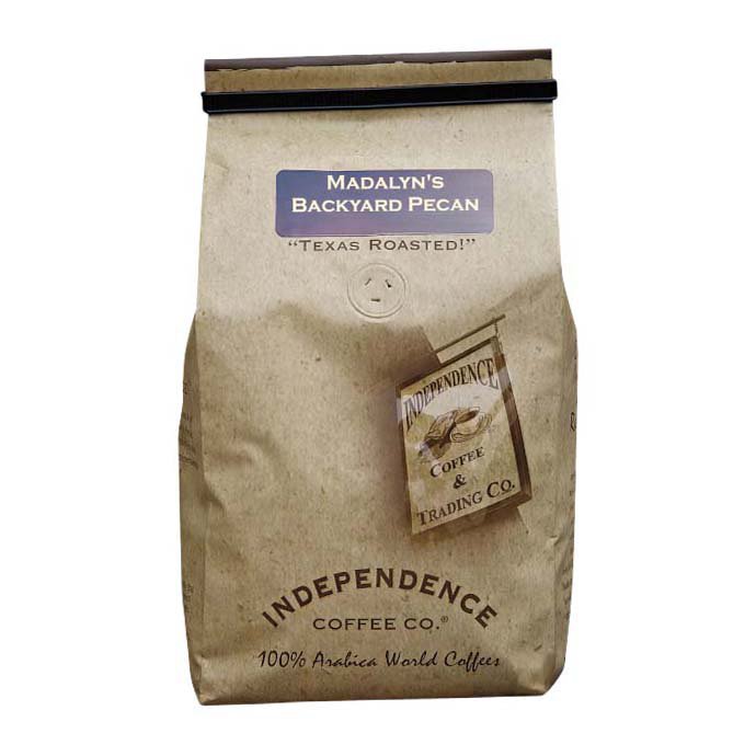 Independence Coffee Madalyn's Backyard Pecan Whole Bean Coffee Shop Coffee at HEB