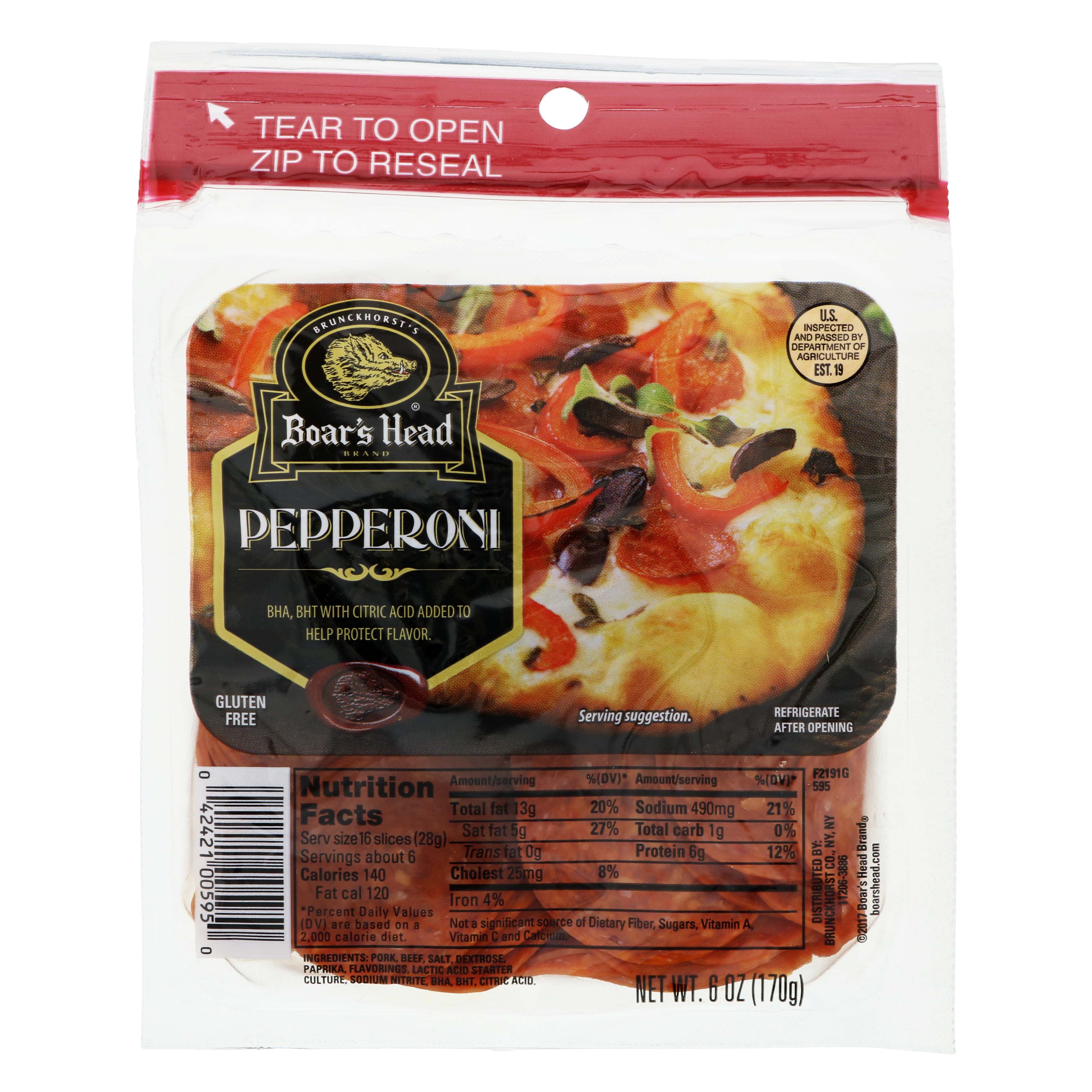 Boar's Head Pepperoni Shop Meat at HEB