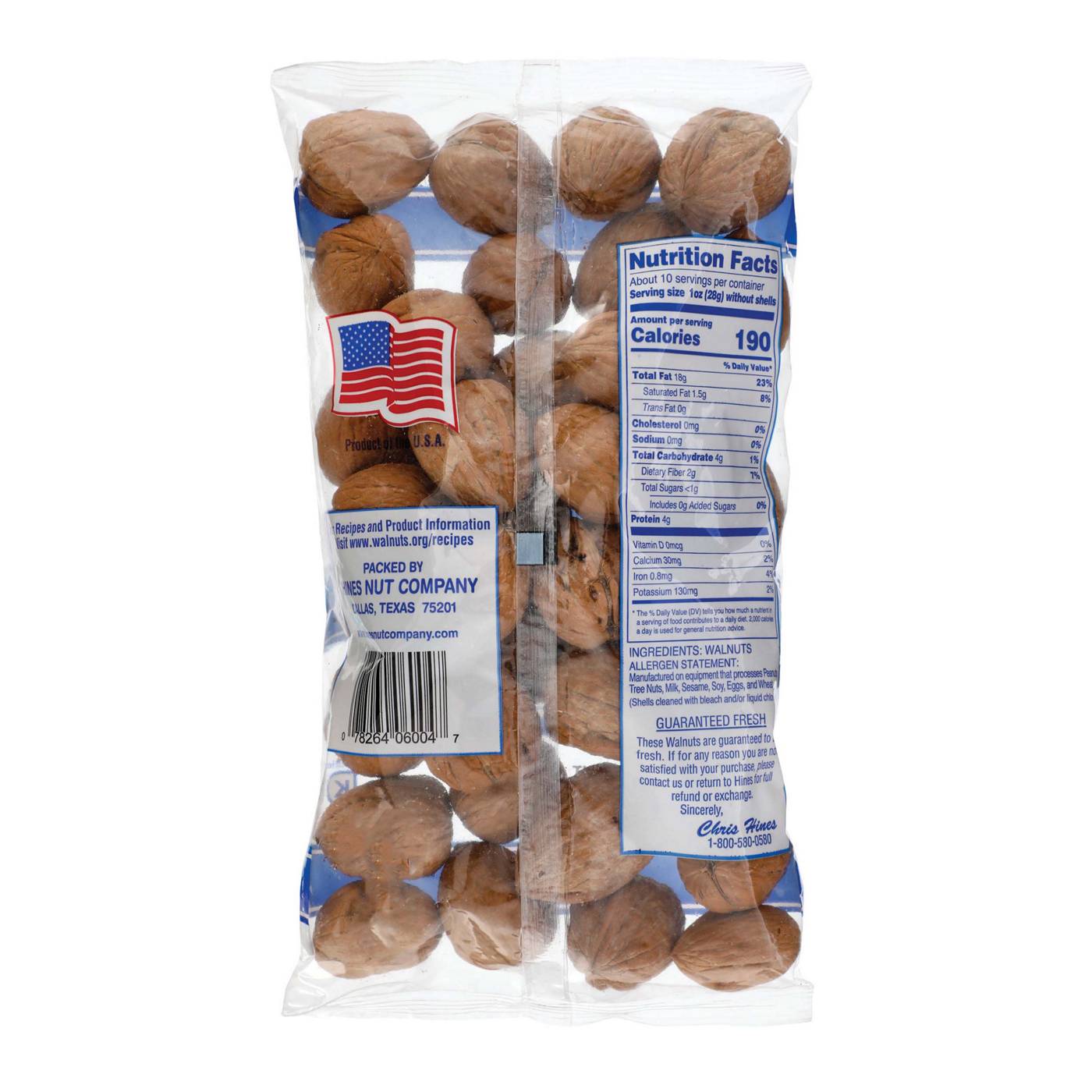 Hines Whole InShell Walnuts Shop Nuts & seeds at HEB